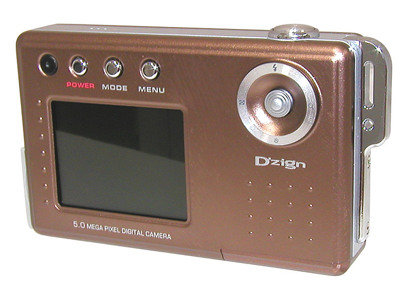 D'zign DZ-520（ブラウン）の背面