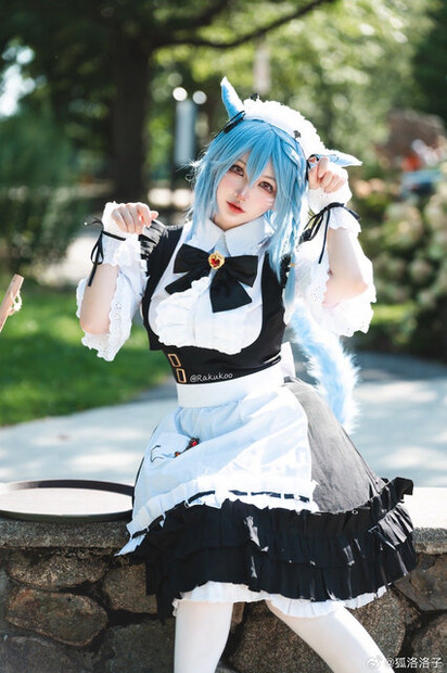 猫耳メイド装備『ファイナルファンタジーXIV』／洛洛子（X：@Rakukoooo、Instagram：rakukoo）