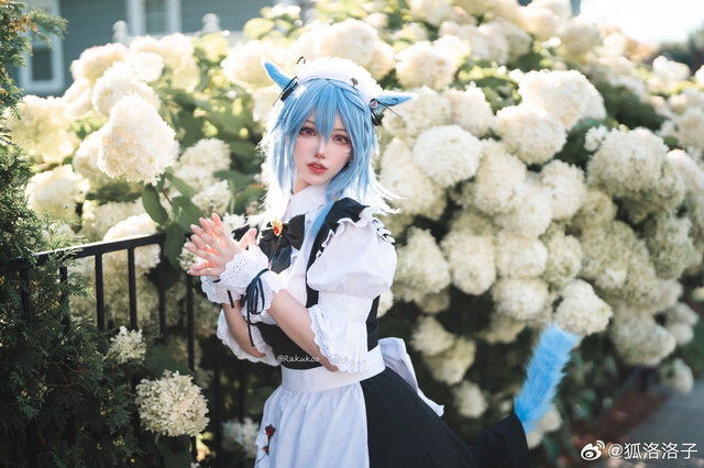猫耳メイド装備『ファイナルファンタジーXIV』／洛洛子（X：@Rakukoooo、Instagram：rakukoo）