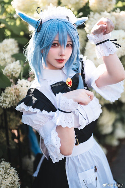 猫耳メイド装備『ファイナルファンタジーXIV』／洛洛子（X：@Rakukoooo、Instagram：rakukoo）
