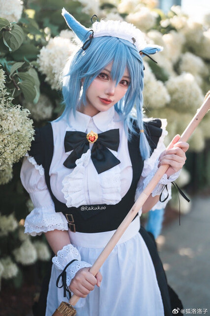 猫耳メイド装備『ファイナルファンタジーXIV』／洛洛子（X：@Rakukoooo、Instagram：rakukoo）