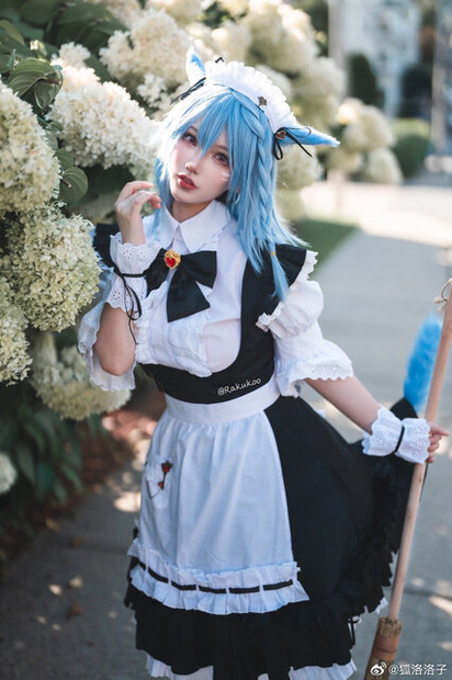 猫耳メイド装備『ファイナルファンタジーXIV』／洛洛子（X：@Rakukoooo、Instagram：rakukoo）