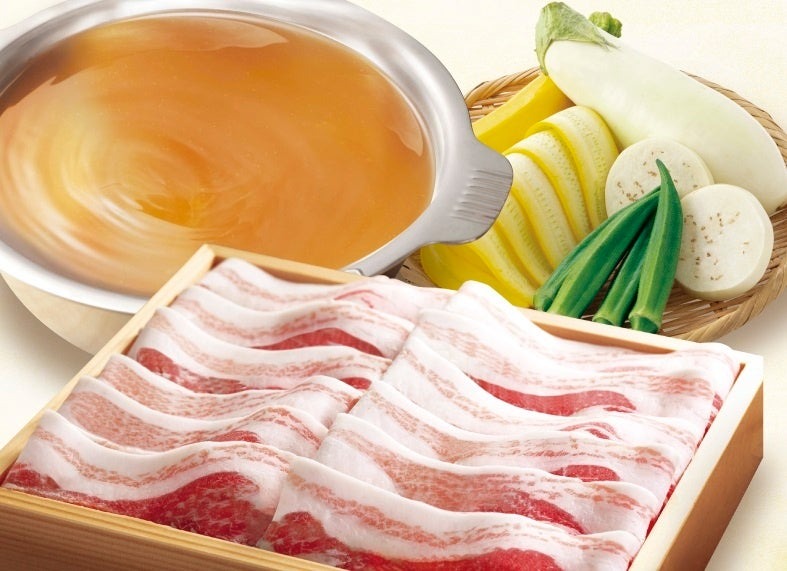 旬野菜と黒豚しゃぶしゃぶ