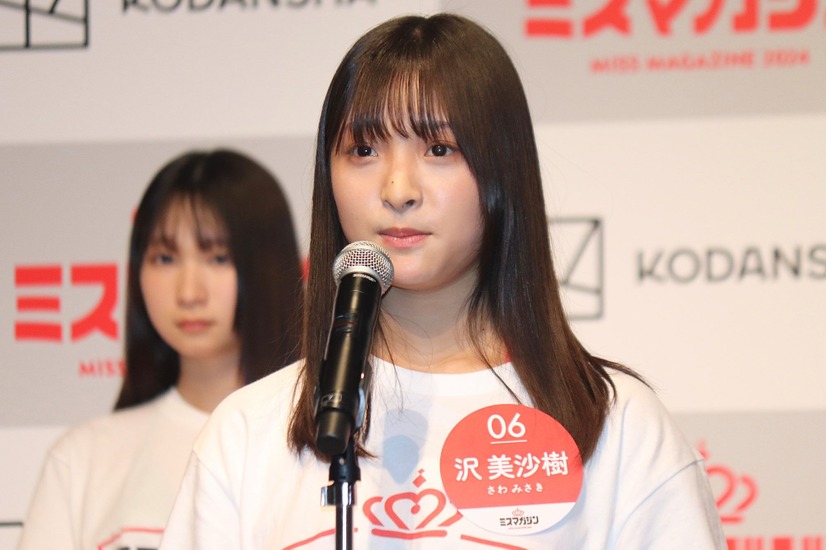沢美沙樹【撮影：浜瀬将樹】