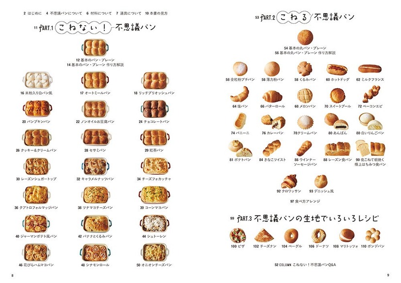 作業5分で不思議パン