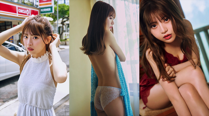 真楪伶、AKB48卒業を記念した1st写真集！初めてのランジェリー姿も披露