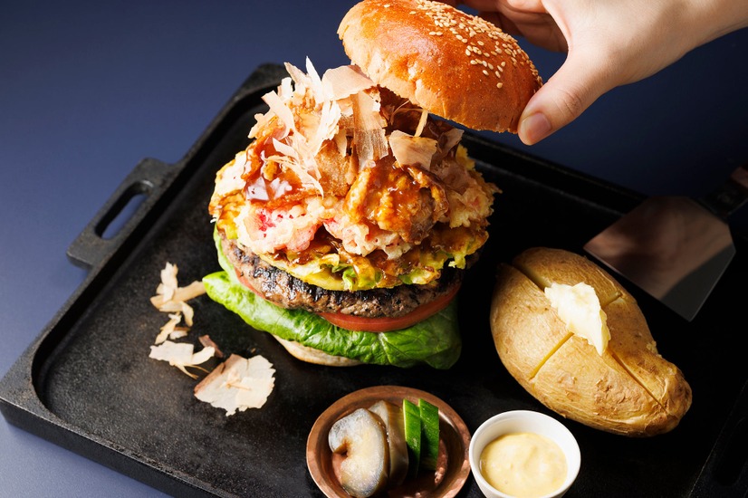 “BUTATAMA” OKONOMIYAKI & BEEF BURGER