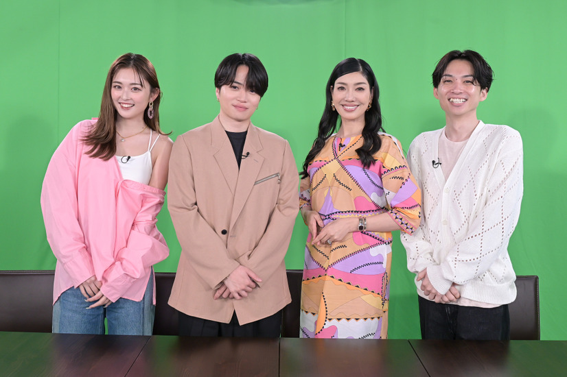 左からゆうちゃみ、菊池風磨、アンミカ、河井ゆずる（アインシュタイン）（C）MBS