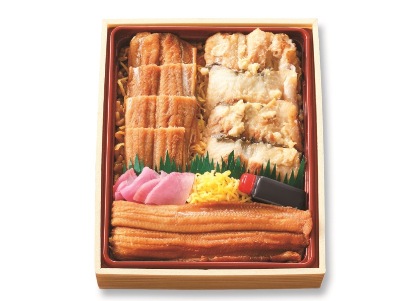 対馬あなご3種食べ比べ弁当（1折） 3,240円　＜各日30点限り＞