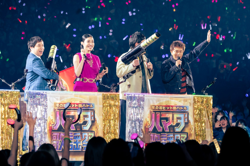 ダウンタウン浜田、東京ドームで人生初歌唱！SixTONESライブにサプライズ登場