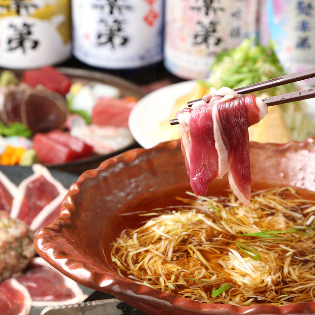 京鴨と湯葉のしゃぶしゃぶ（2,948円）