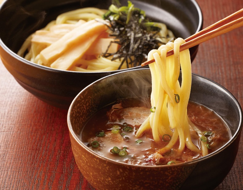 鰹節香る濃厚つけめんと釜揚げしらすご飯