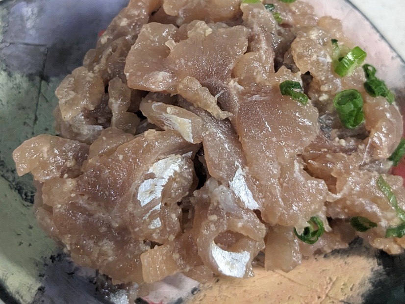 コストコ　鯵のなめろう 撮影：渡邉
