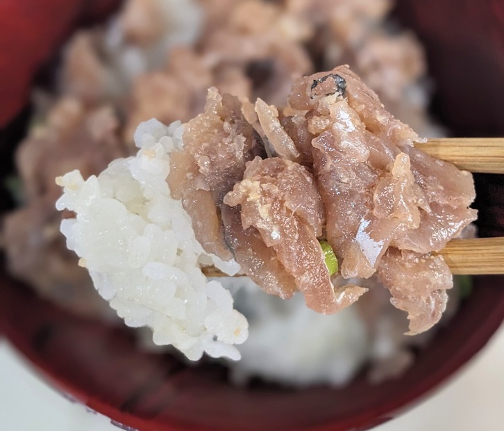 コストコ　鯵のなめろう 撮影：渡邉