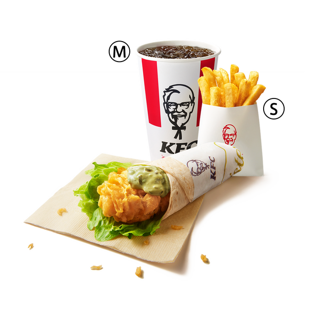 ケンタランチ バジルレモンツイスターセット