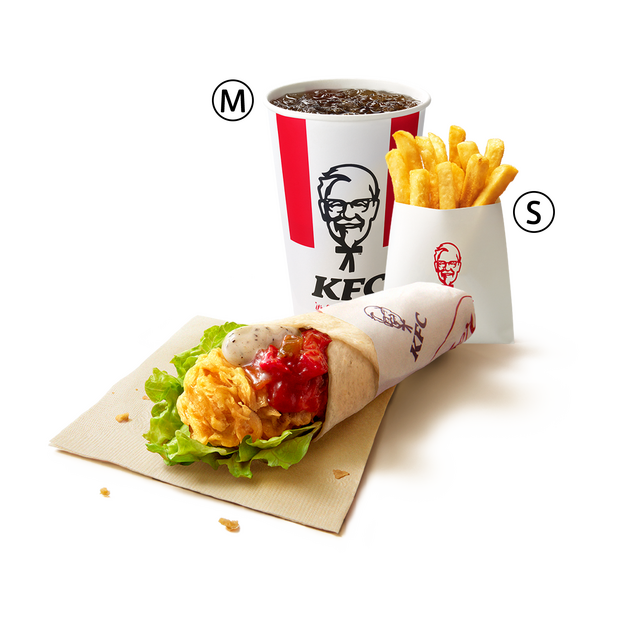 ケンタランチ ペッパーマヨツイスターセット