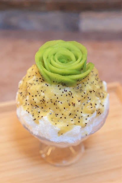 にしのみや果汁店×にしあざぶ果汁店-氷凪-「ココナッツ花キウイ」1杯1,870円《各日販売予定30点》