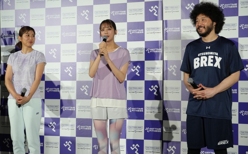 潮田玲子、貴島明日香、田臥勇太【撮影：小宮山あきの】