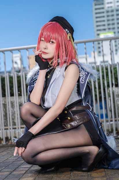 宝鐘マリン「ホロライブ」／菜柚（X：@n_ay_u）