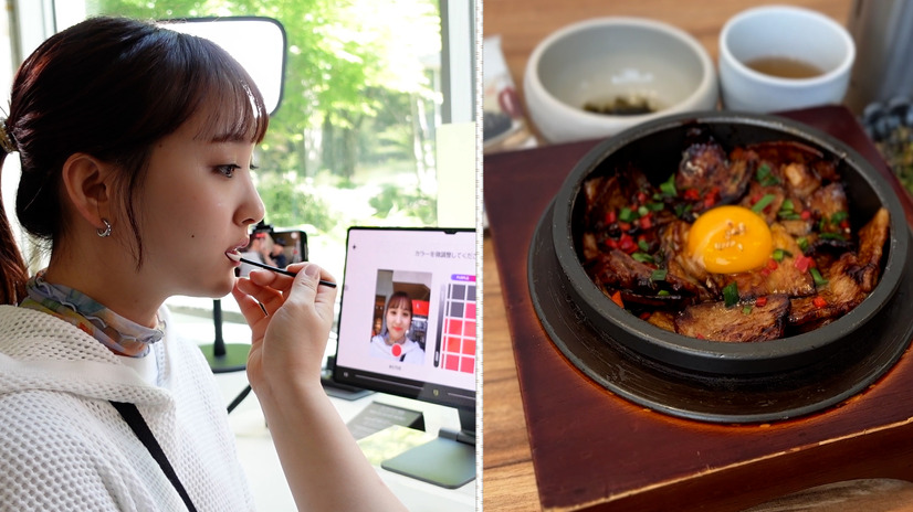 韓国のオーダーメイクとサムギョプサル釜飯（C）フジテレビ