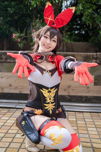 アンバー『原神』／兎宮あんな（X：@monucos）
