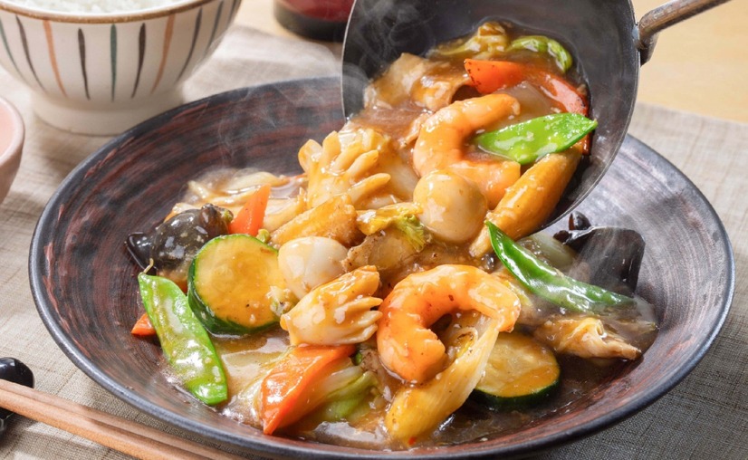 醤油麹香る 季節野菜の八宝菜