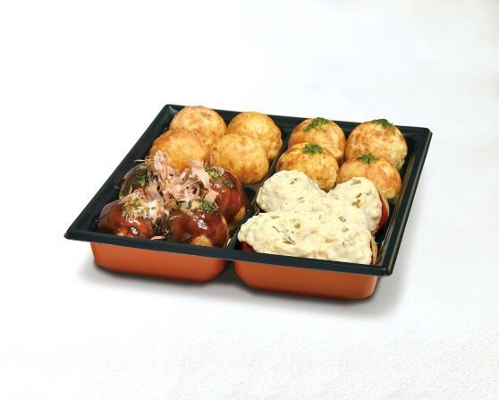 ［東武限定品］《実演》大阪【道頓堀 赤鬼】味くらべ（旨口ソース・岩塩・ダシしょうゆ・タルタルソース／各4個入）1,501円