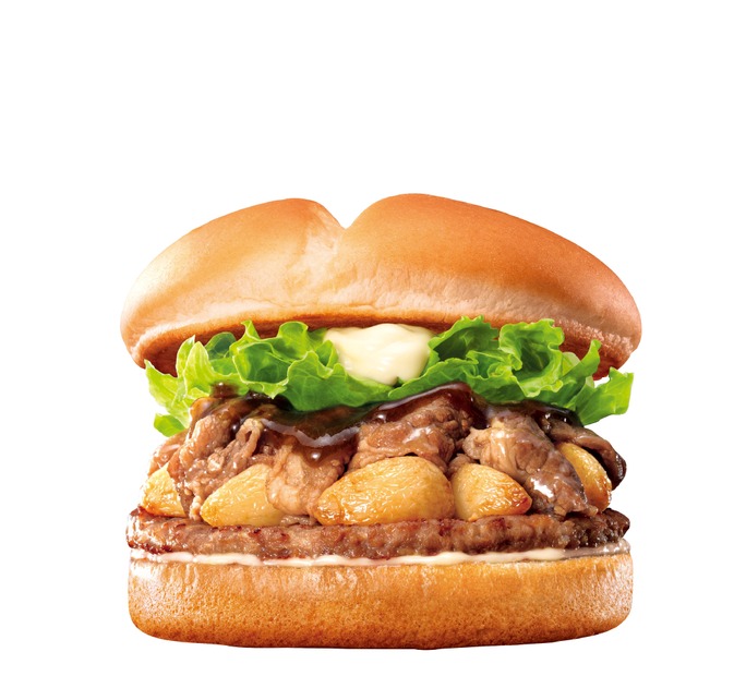 ニンニク 牛カルビバーガー