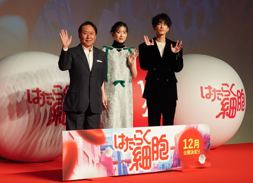 映画『はたらく細胞』製作発表会【写真：竹内みちまろ】