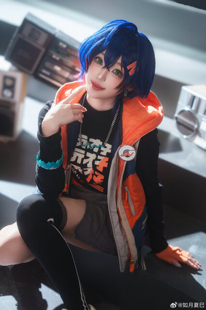 リン（女性主人公）『ゼンレスゾーンゼロ』／如月夏巳（Weibo：如月夏巳）