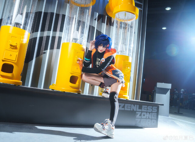 リン（女性主人公）『ゼンレスゾーンゼロ』／如月夏巳（Weibo：如月夏巳）