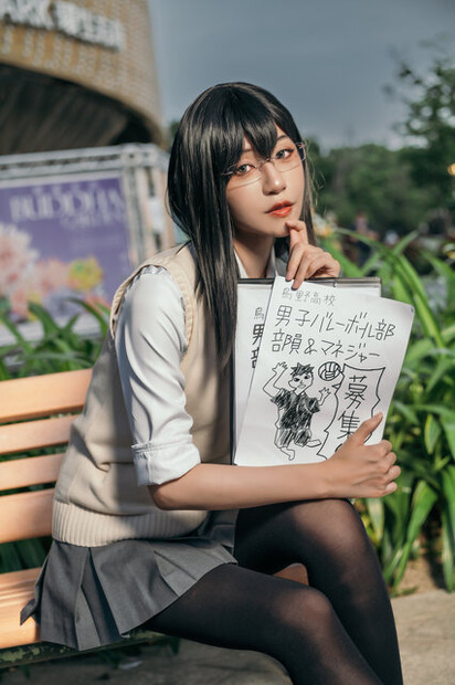 清水潔子「ハイキュー!!」／譚至玢/Eden（Instagram：yuiyui331）