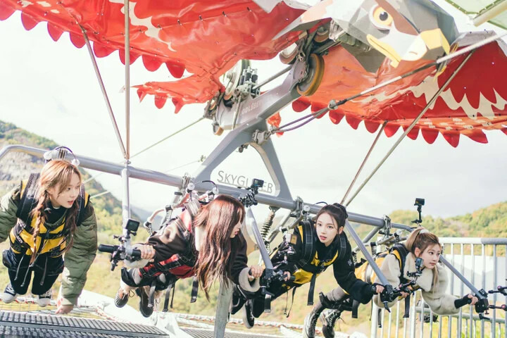 『aespaのSynk Road』 （C）2022-2023 Wavve, SM Culture & Contents Co., Ltd. All Rights Reserved.