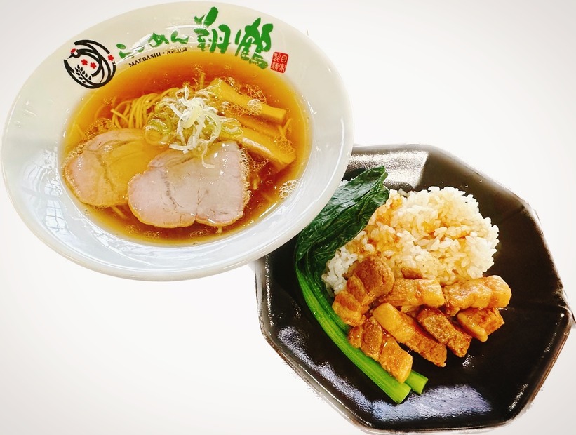 醤油or塩ラーメンルーローハンセット