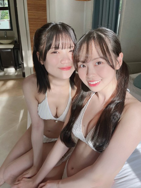 隅野和奏と田中美空（写真は田中美空の公式Xから）※所属事務所に掲載許諾をもらってます