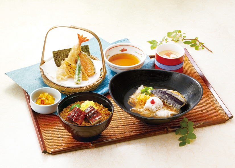 鰻ご飯と鱧そうめん膳
