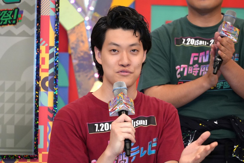 霜降り明星・粗品【撮影：小宮山あきの】