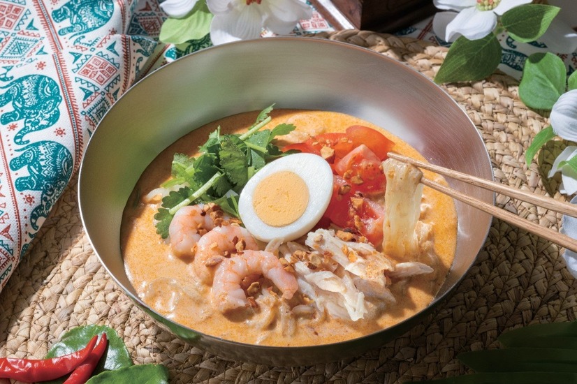 エダジュン監修 濃厚トムヤム豆乳クリーム冷麺