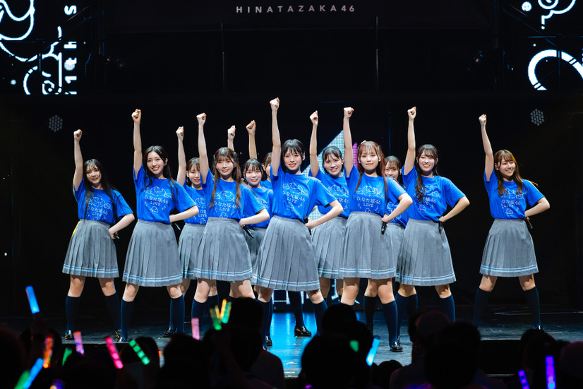 「ひなた坂46」初ライブ　カメラマン：上山陽介