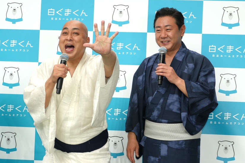 錦鯉（長谷川雅紀、渡辺隆）【撮影：小宮山あきの】