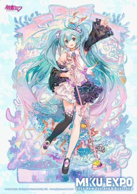 初音ミク、初のNZ & 豪州ツアー開催が決定