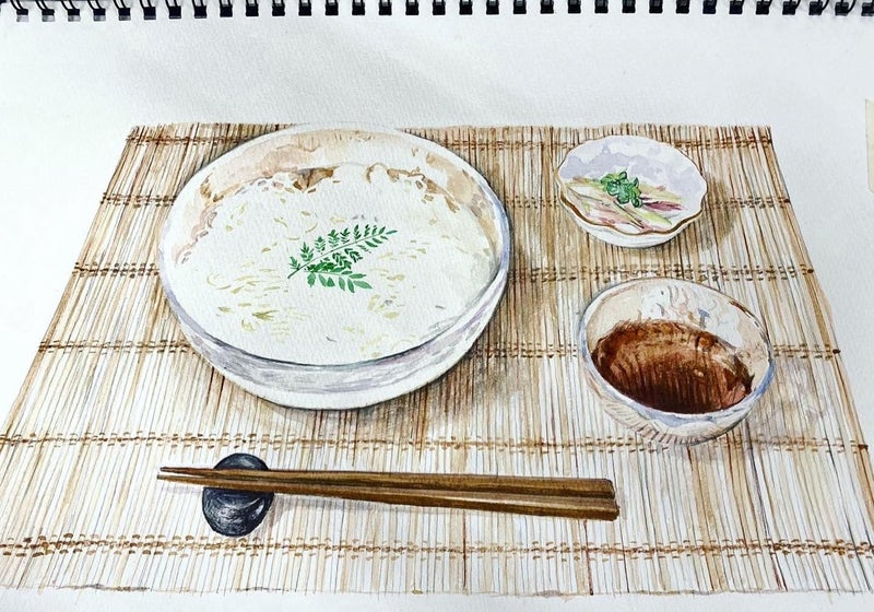 アンミカ、そうめんの水彩画公開！ファンから称賛の声