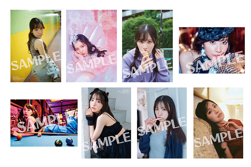 【インフォスクエア限定ブロマイド8枚セットまとめ】遠野ひかる1st写真集 ハツヨイ