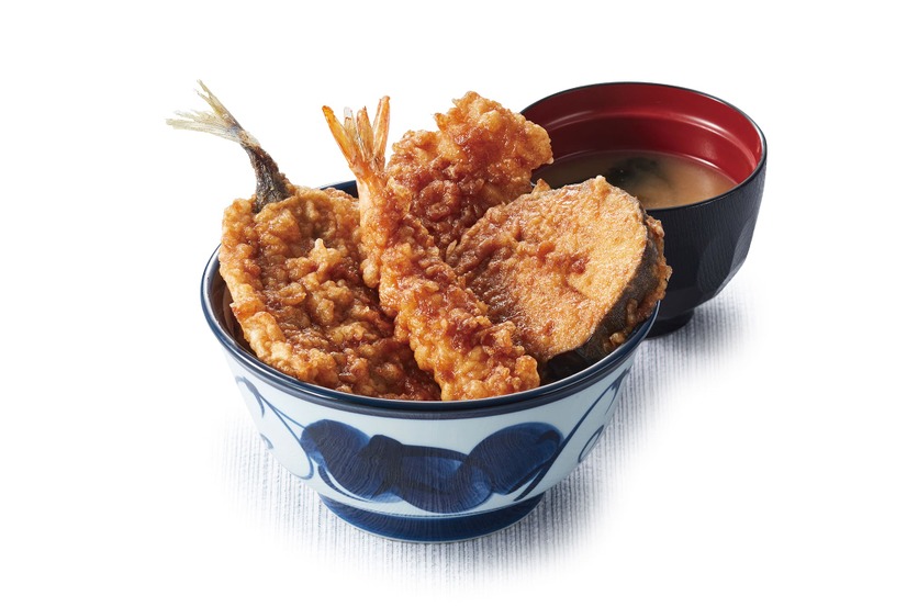 たれづけ あじの特丼(みそ汁付)