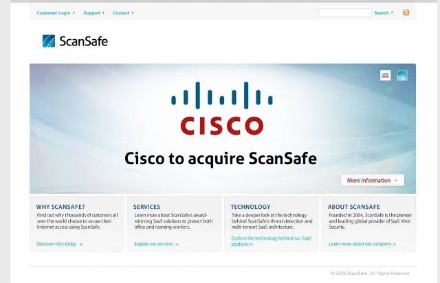 ScanSafeサイト（画像）