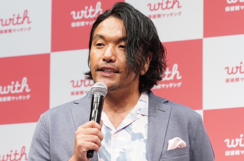盛山晋太郎【写真：竹内みちまろ】