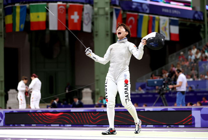 宮脇花輪選手(Photo by Clive Brunskill/Getty Images)