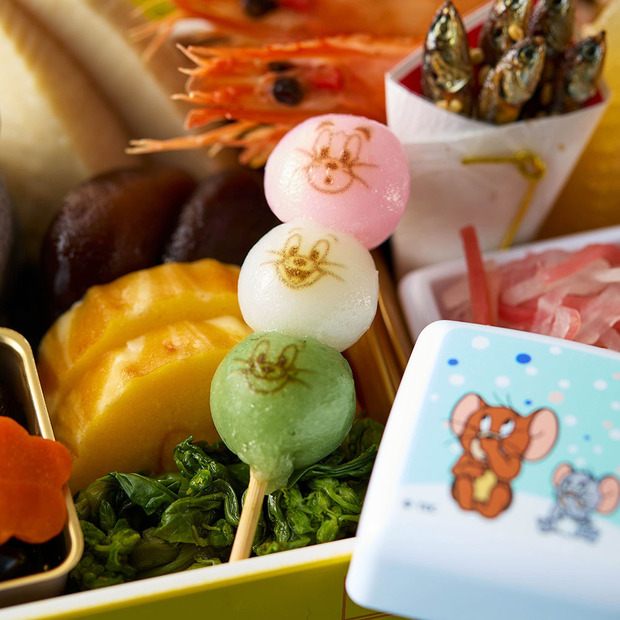 食材アップ（三色団子）