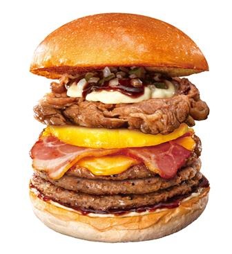 BBQパイン絶品チーズバーガー