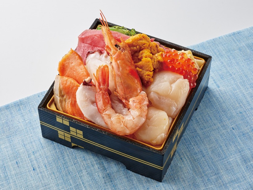 ごちそうフェア【網地島屋】「三陸鮮彩弁当」2,700円（1折）〈各日販売予定30点〉
